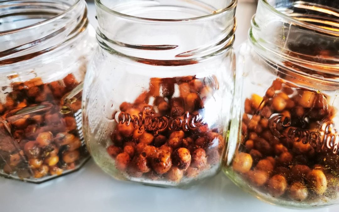 Pois chiches grillés